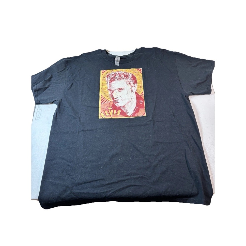 Elvis‎ Presley Pop Art T-shirt Jim Zahniser Size XL Rock N Roll Tee NWOT